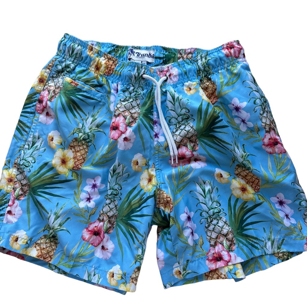 Men’s Trunks brand floral Hawaiian swimming trunks shorts‎ size  medium
